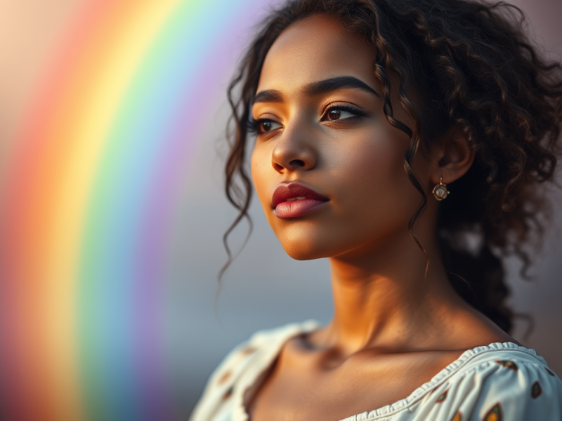 Ma vie est un&nbsp;arc-en-ciel